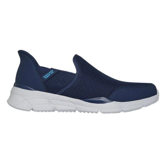 Skechers Men's Equalizer Hands Free Swift Fit Slip-On Sneaker - Size 10.5 Navy - Picture 2 of 6